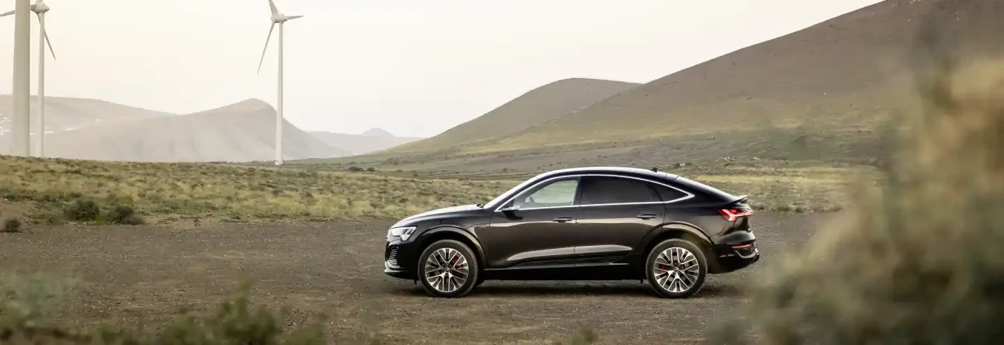 Audi Q8 Etron Sportback Promo Header