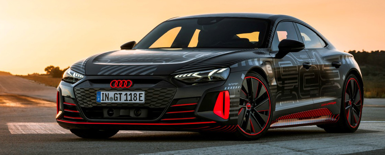 Audi Sport E Tron GT 1240X500