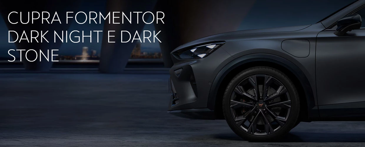 FORMENTOR DARK NIGHT E DARK STONE Cupra VARESE