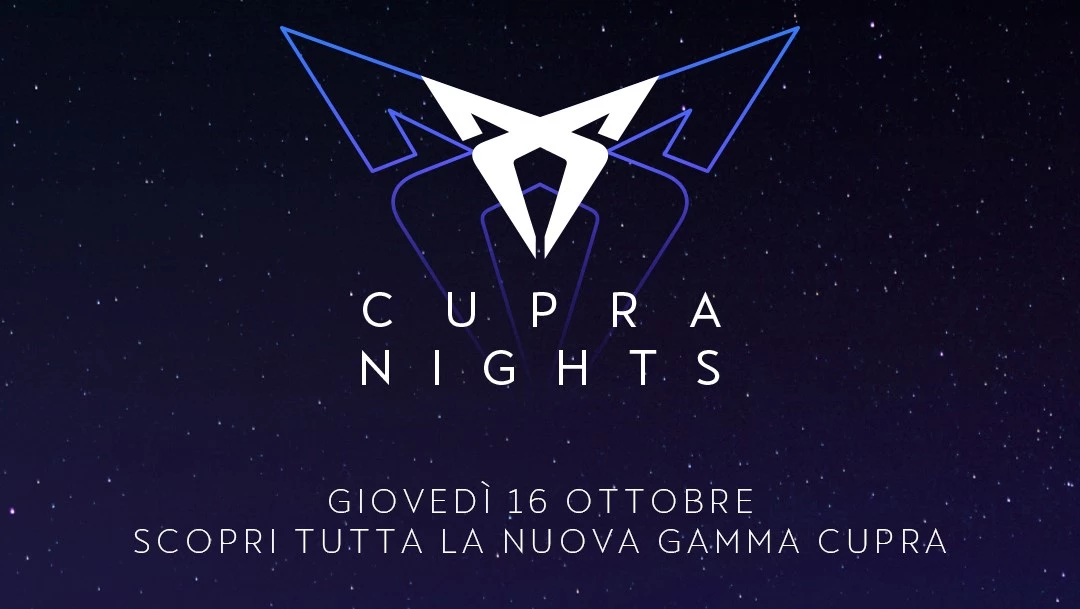 CUPRA Nights - GIOVEDI 16 OTTOBRE 